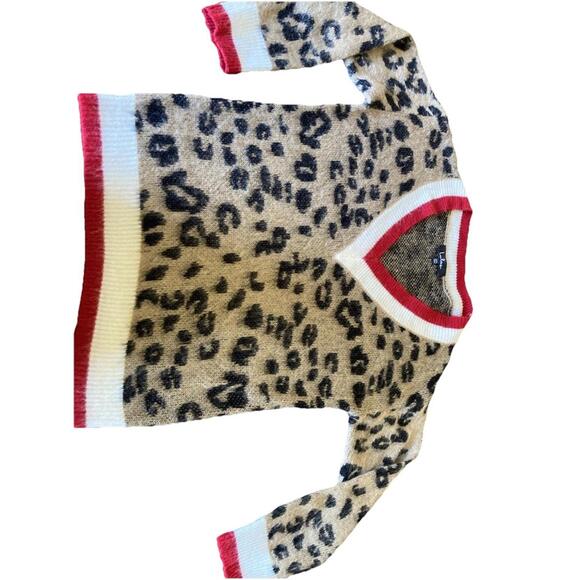 Lulus Sweaters - Lulus‎ Cheetah Print Fuzzy Sweater